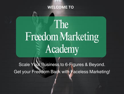 Freedom Marketing Academy- Heather Blake